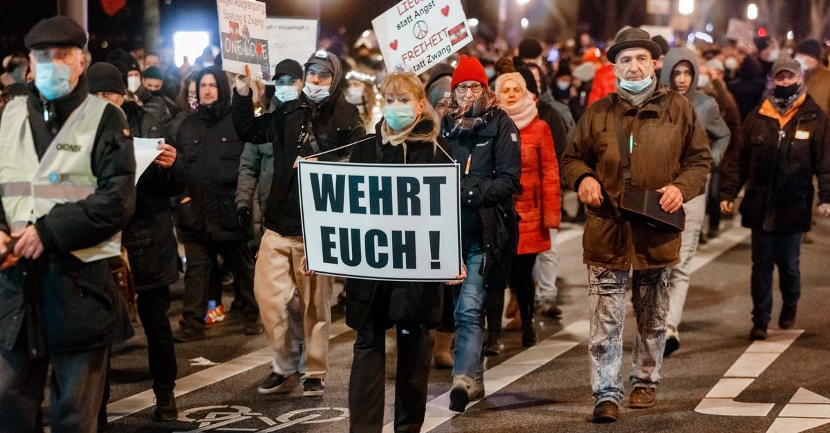 Mehrere Demonstrationen Gegen Corona Ma Nahmen